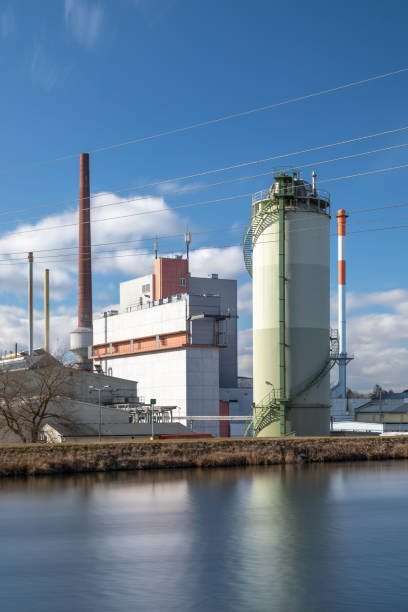 istock Chemical industry near Augsburg, Germany 1370704706