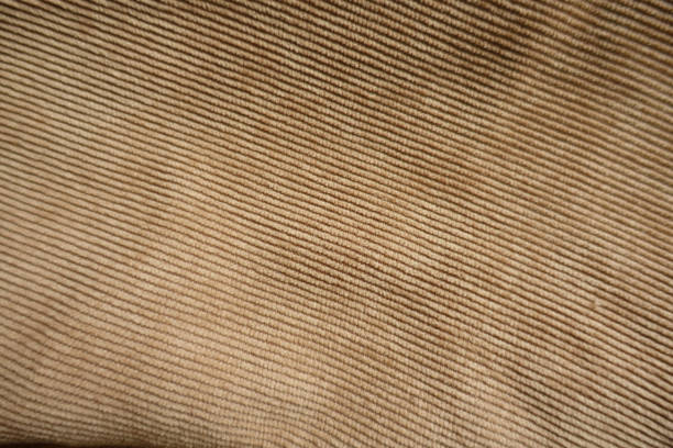 Top view of light brown corduroy fabric Top view of light brown corduroy fabric unprinted stock pictures, royalty-free photos & images