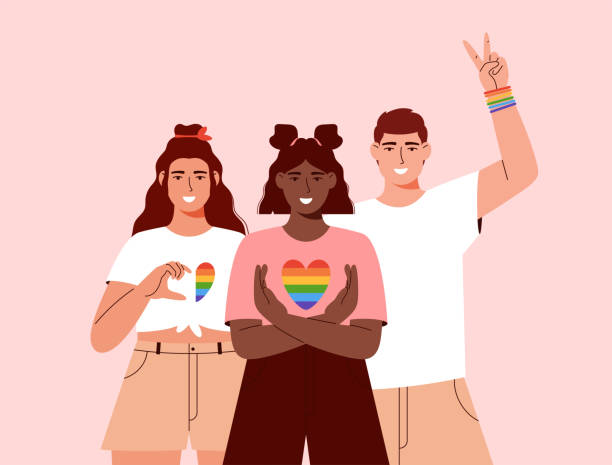 ilustrações de stock, clip art, desenhos animados e ícones de lgbt pride month. - gay pride flag illustrations