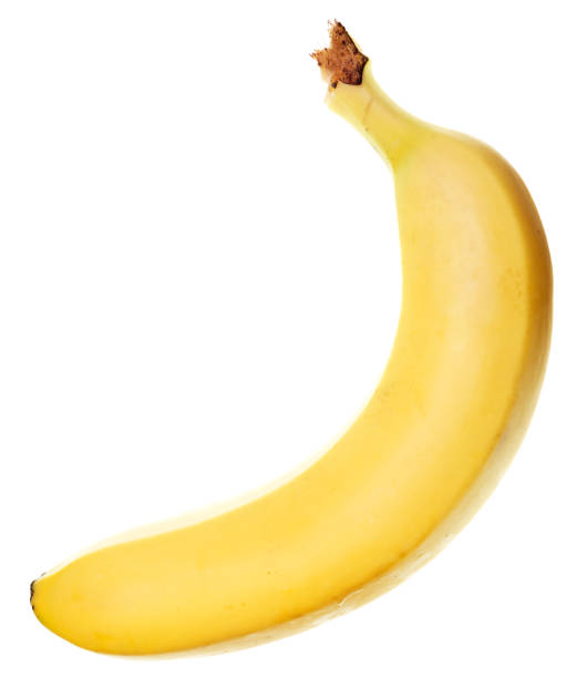 banan na białym - banana bunch yellow healthy lifestyle zdjęcia i obrazy z banku zdjęć