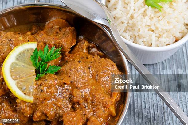 Curry Reis Stockfoto und mehr Bilder von Currypulver - Currypulver, Madras, Curry