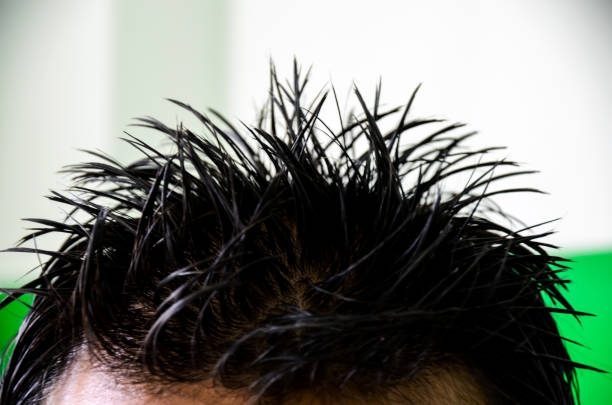 Spike Hair Style Of A Young Man Closeup Of A Spiky Hairstyle Of Student Using Hard Hair Gel In The Class Stock Photo - Download Image Now - iStock Spike Hair Style Of A Young Man Closeup Of A Spiky Hairstyle Of Student Using Hard Hair Gel In The Class Stock Photo - Download Image Now - iStock