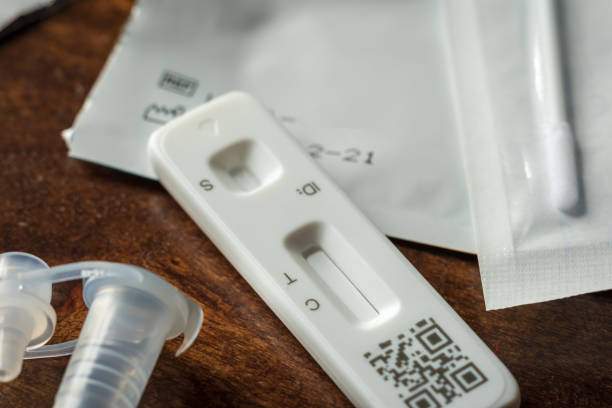 istock Covid 19 SARS CoV 2 antigen test kit for self testing in England UK 1370714586