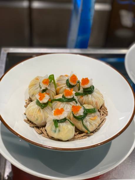 istock Asian cuisine, vegetable dumplings 1370718509
