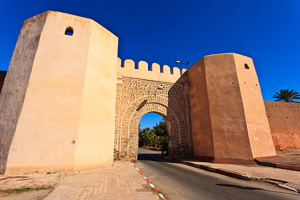 istock View through city wall gate on a sunny day, Morocco 137072028