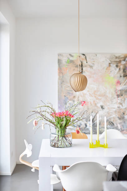 istock An Easter bouquet in a glass vase 1370723616