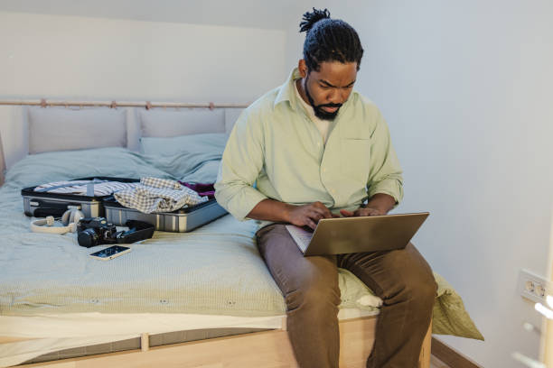 istock Preparing for a business trip 1370723952