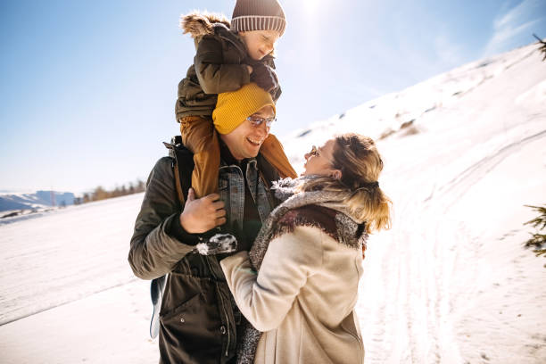 istock Winter family portrait 1370725792