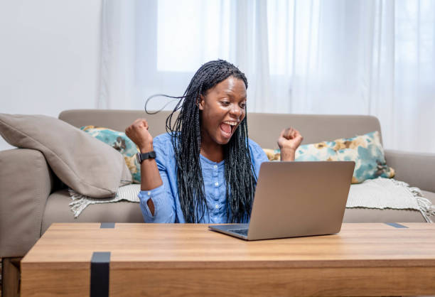 istock Reading perfect news ! 1370726635