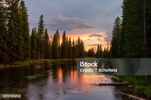 istock Sunset Over Looking Big Springs 1370730243