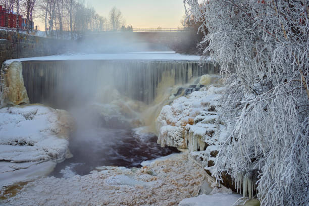 istock Waterfall Vanhankaupunginkoski in Toukola in Helsinki City. 1370732548