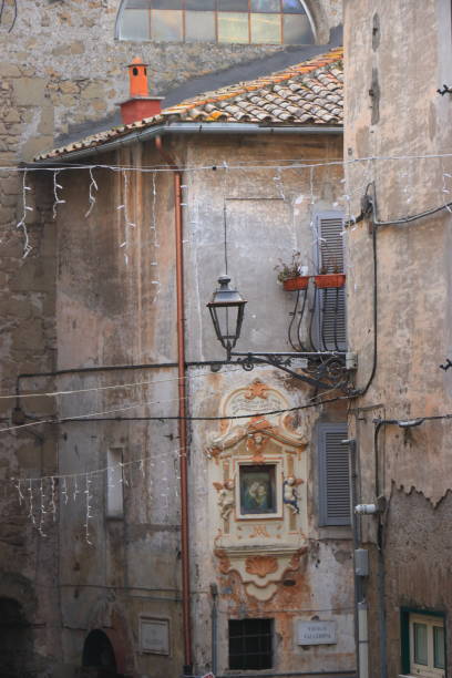 istock Genazzano, a medieval village in central Italy 1370743479