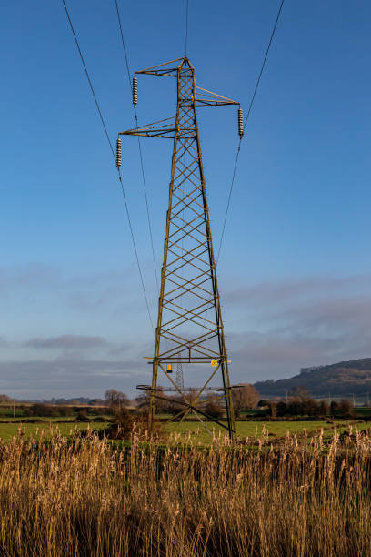 istock Electricity pylons running through the South Downs 1370749726