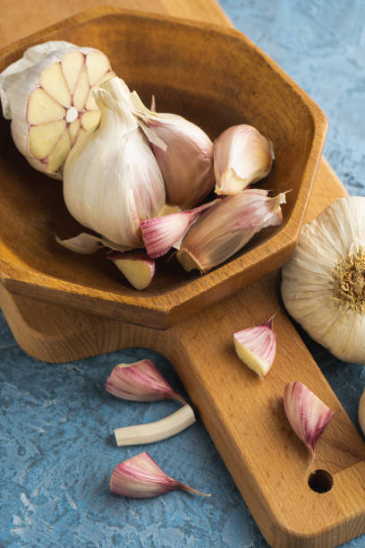 istock garlic cloves and garlic head in the kitchen 1370751571