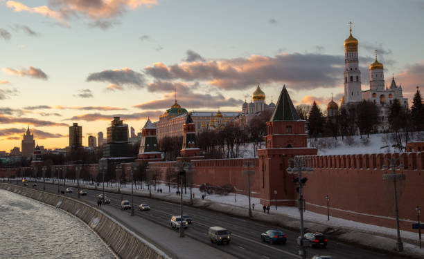istock View of the Kremlin from the Moskva River winter 1370751641