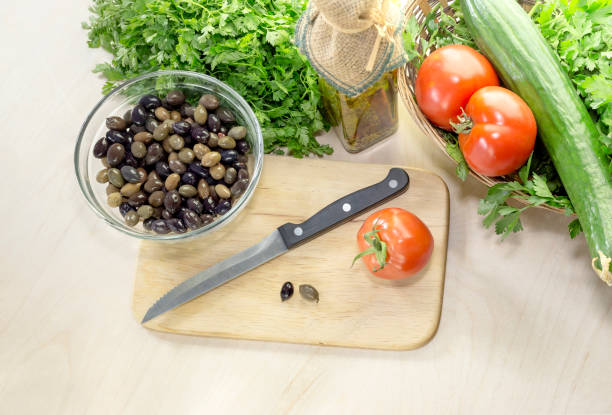 istock The products for salads 1370753147