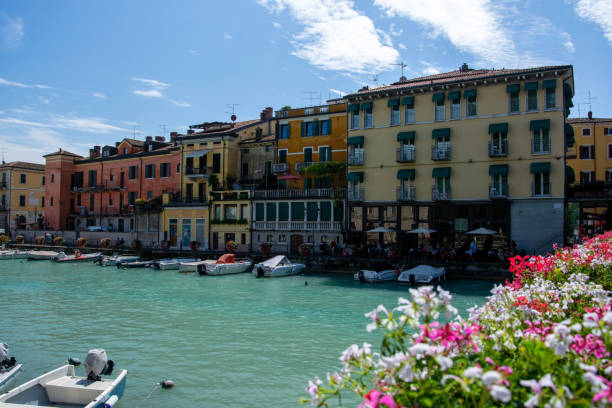 istock Harbour, Peschiera del Garda, Venetia, Italy 1370753386