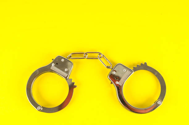istock Close-up of handcuffs 1370758810