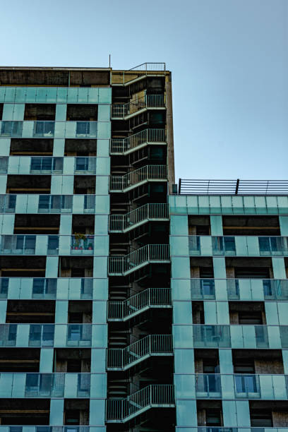 istock High turquoise building in Zaragoza 1370759681