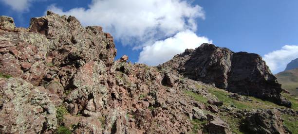 istock Panoramic view from the top of the mountain. 1370768388