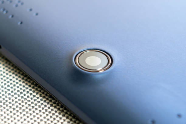 istock Tablet camera on the back of a mobile digital electronic device 1370783475