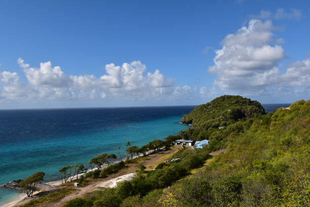 istock Oceanview from Bequia, St. Vincent and the Grenadines 1370792319