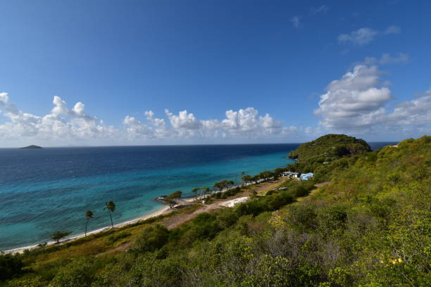 istock Oceanview from Bequia, St. Vincent and the Grenadines 1370792329