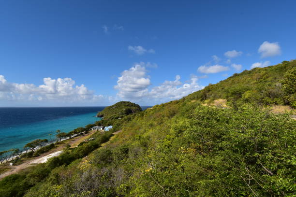 istock Oceanview from Bequia, St. Vincent and the Grenadines 1370792330