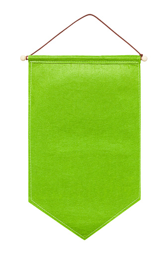 Banderín colgante verde photo
