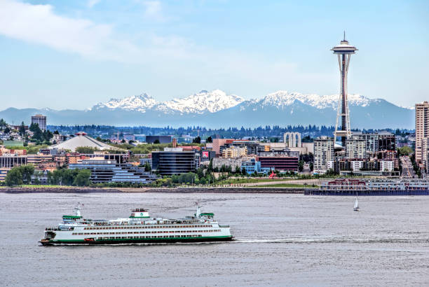 sobre el puget sound - condado de king fotografías e imágenes de stock