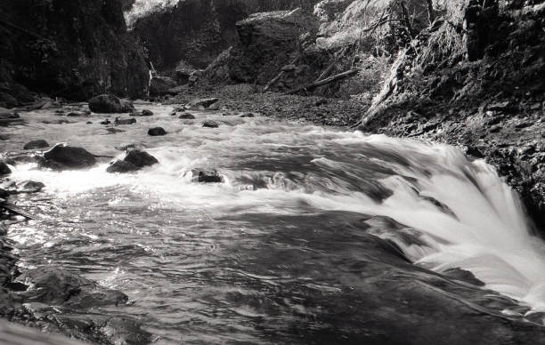 istock Eagle Creek, Oregon Waterfall Film Shot 1370809118
