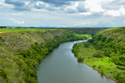 Chavon River at Altos de Chavón village.