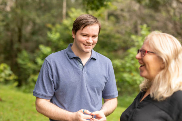 istock Mother talking with her teenage son 1370814625