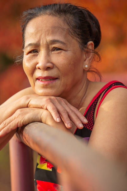 istock Senior Autumn Portrait 1370835359