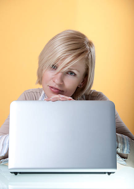 istock Woman with laptop 137083760