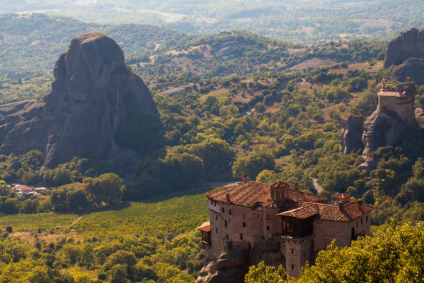istock Great Monastery on the rock in Meteora, Thessaly, Greece 1370852189