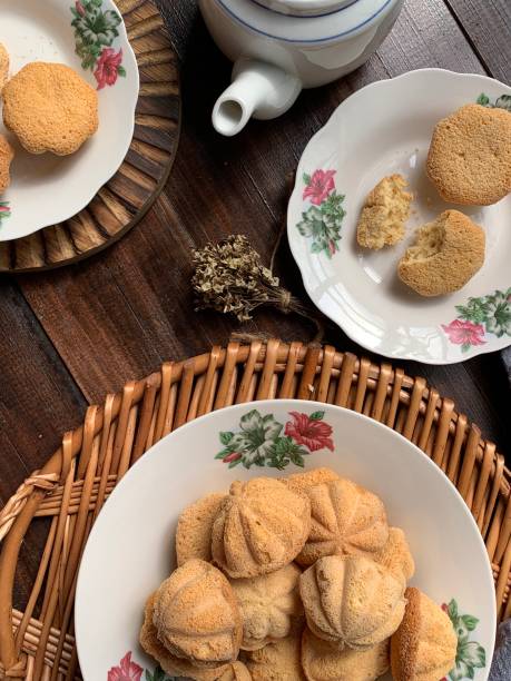 istock Traditional Malaysian Snack called Bahulu 1370852246