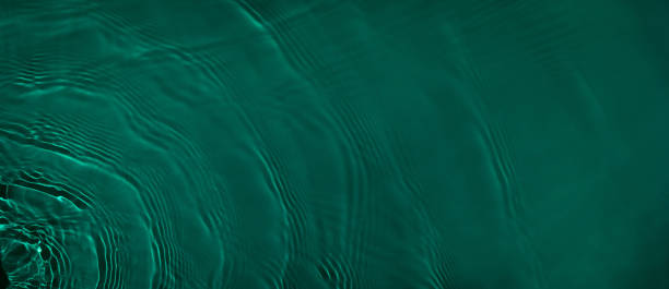 istock transparent dark green colored clear calm water surface texture 1370856761