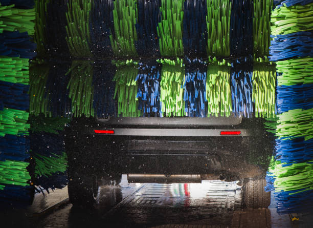 istock A car in an automatic car wash 1370857936