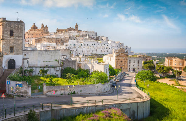 istock Ostuni white town skyline, Brindisi, Apulia, Italy. 1370858678