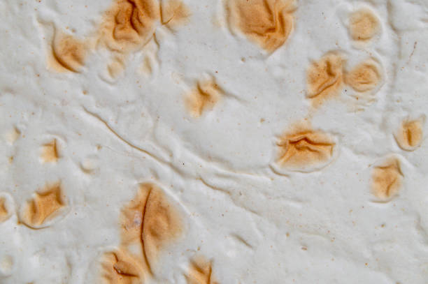 istock Texture of pita bread 1370860368