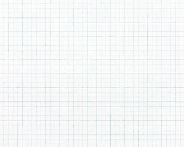 Photo of Blue graph paper background