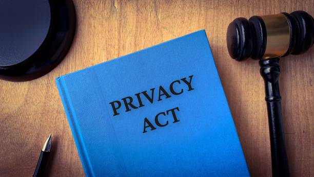 istock Privacy act and gavel on a table. Law concept 1370871138