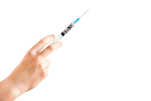istock medical concept with QR code in syringe 1370876667
