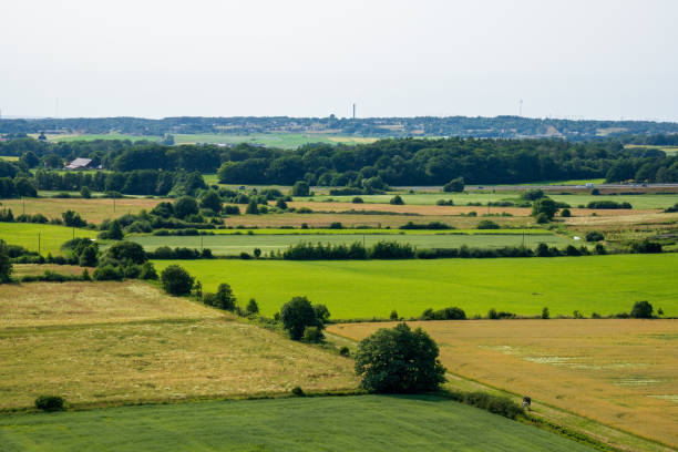 Spring landscape close to Varberg on the Swedish West Coast.