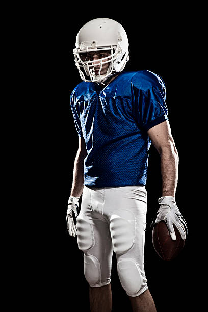 istock Football Player with a ball 01 137089161