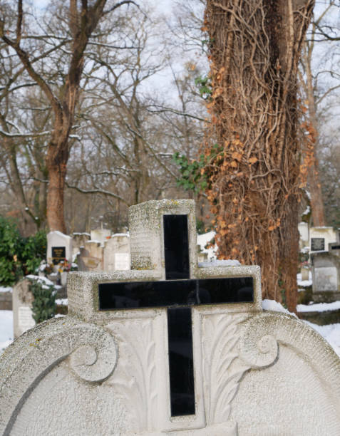 istock Tombstones in the public cemetery 1370892453