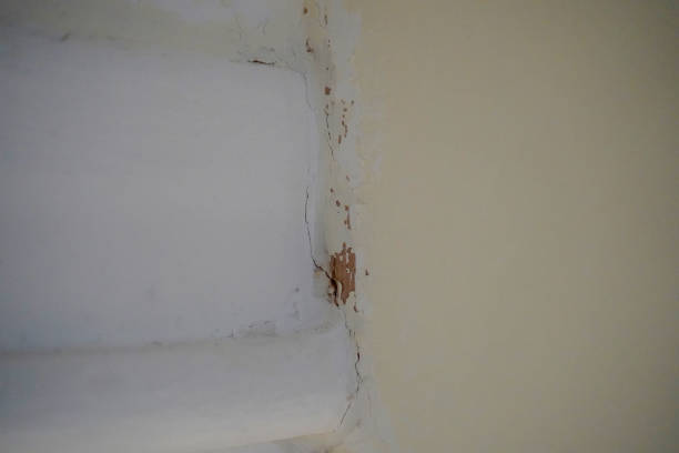 istock Close up of decorating marks in a house 1370894927
