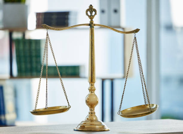 istock Shot of a weight scale in an empty office 1370895480