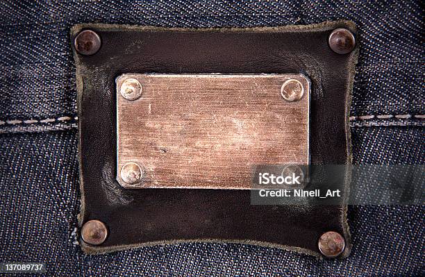 Jeans Stockfoto und mehr Bilder von Abstrakt - Abstrakt, Bildhintergrund, Blau